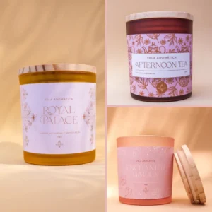 Kit Velas Aromáticas - Copos